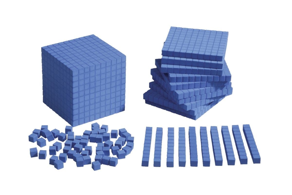 Didax Educational Resources 1567169 Base Ten Plastic Starter Kit