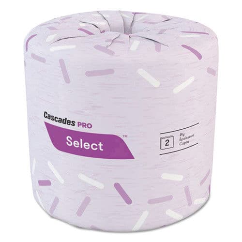 Select Standard Bath Tissue, 2-Ply, White, 500 Sheets/Roll, 96 Rolls/Carton