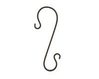 Panacea PAN83070 12 inch Branch Hook Black