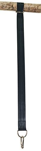 COMINGFITÂ® Tree Swing Hanging Strap Kit One 42 Inch Strap With Safer Screw Lock Snap Carabiner Hook - Perfect For Tire and Disc Swings - Holds Up To 600 Lbs