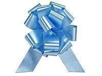 50mm pull bow (Pack of 10) - Baby blue