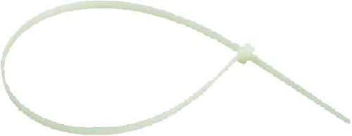 160 mm x 2.5 mm Natural Cable Ties Packet of 100