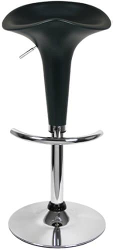 DF Sales Lamboro Pod Bar Stool, Black