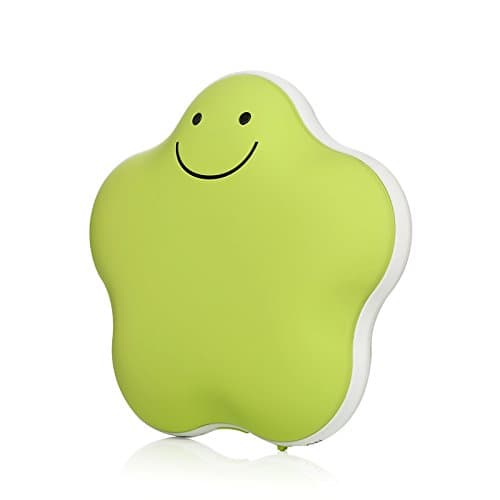 RUNNEPT Lucky-Star Style Hand Warmer with Power Bank Function, Pocket Size, Hand Warmer Temperature Adjustable, 35~60℃ (Green)