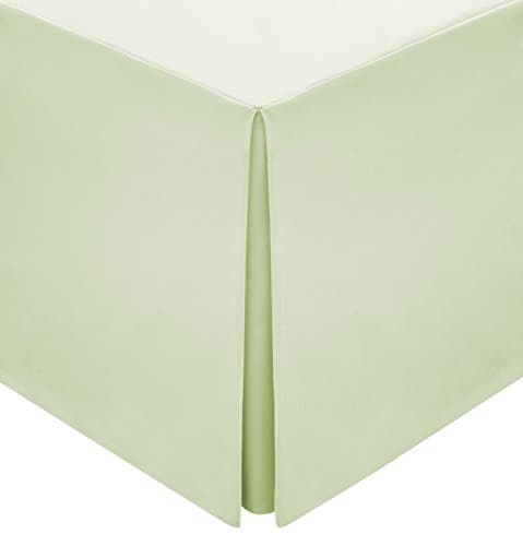 Helena Springfield Plain Dye Percale 50/Valance Sheet, Apple, Double