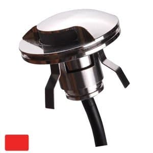 LUNASEA STAINLESS WATERPROOF COURTESY LIGHT RED 10-40VDC