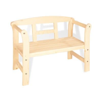 Maja Spruce Garden Bench - Product Type: Bench Outer Frame Material: Wood Made of solid untreated spruce.