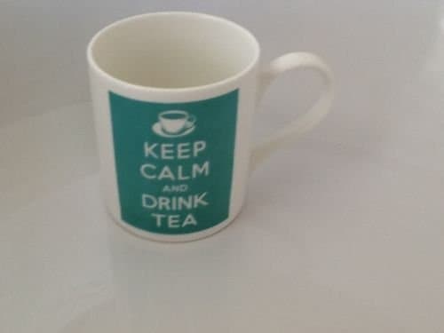 KEEP CALM and DRINK TEA - Ceramic Mug with Fun Motif