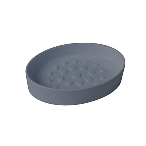 Carpemodo Soap Dish / Rubber / Grey / 10x5 cm / "GriGri"