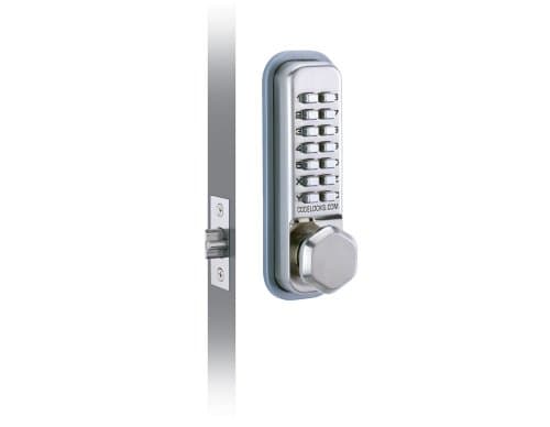 Codelocks0255 SS CL255 Mechanical Lock, PVD Stainless Steel