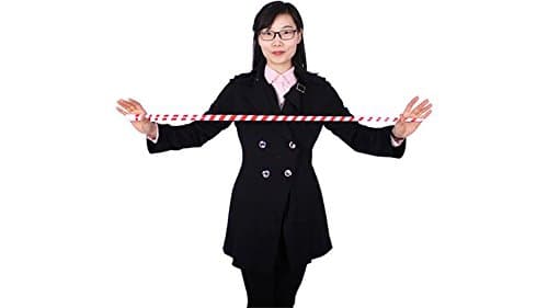 Magic Trick | Vanishing Cane (Plastic, RED &amp; WHITE STRIPED) by JL Magic | Stage Performer