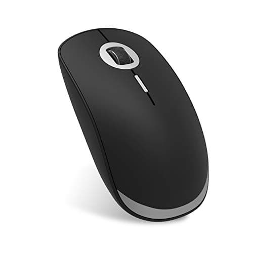 Szyee Bluetooth Mouse Wireless Mouse Mobile Mouse Optical Mouse Charging Mouse Ultrathin Mute Portable Mouse Applies for PC Computer Notebook Computer Windows Tablet Android Tablet Macbook Other Intelligent Equipment (Black)