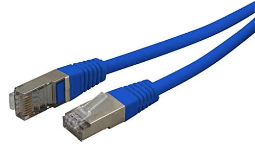 Waytex 33535 15 m ADSL RJ45 Shielded Network Cable – Blue