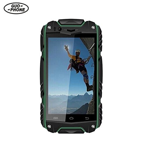GUOPHONE Smartphone V8 Android 4.4 Waterproof Smart Cell Phone Outdoor Cellphone Dual Core MTK6572 2800mah Mobile Phone 512MB RAM 4.0" IPS WIFI GPS Dual Sim Smartphones 5.0MP With Flash Light + 0.3MP