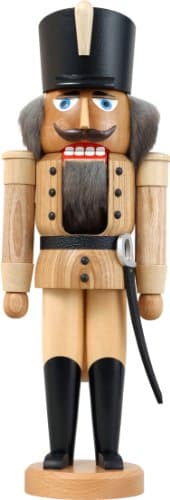 Nutcracker Hussar nature Christmas nutcracker Seiffen 37cm Erzgebirge NEW
