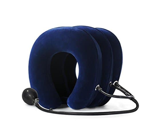 LIU-Inflatable Cervical Neck Traction Cervical Collar- Headache Back Shoulder Pain Soft Brace Fatigue Relieves For People Who Spend Long Time On The Computers