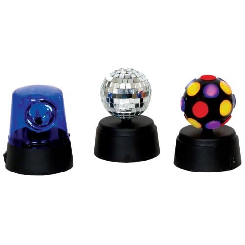 Funky Party Set with Mirror Ball Home Discos