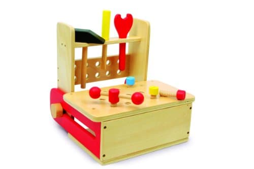 Wooden Folding Workbench or Carpenters Bench