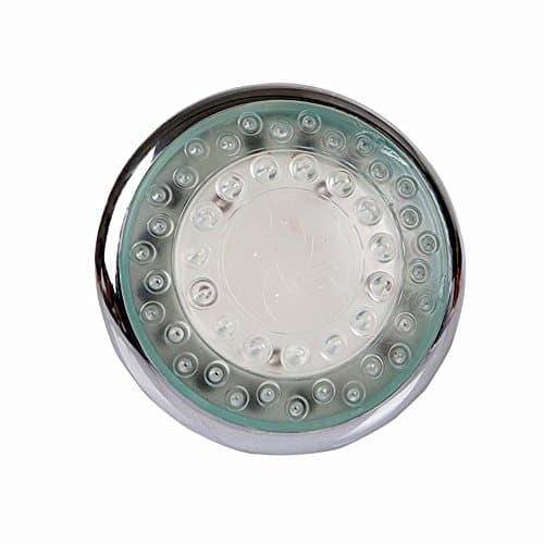 LED rain nozzle temperature control color colorful creative top spray ABS shower shower shower head , colorful