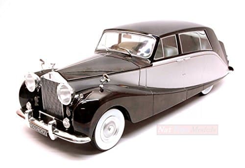 MCG18065 ROLLS ROYCE SILVER WRAITH EMPRESS BY HOOPER BLACK/SILVER 1:18