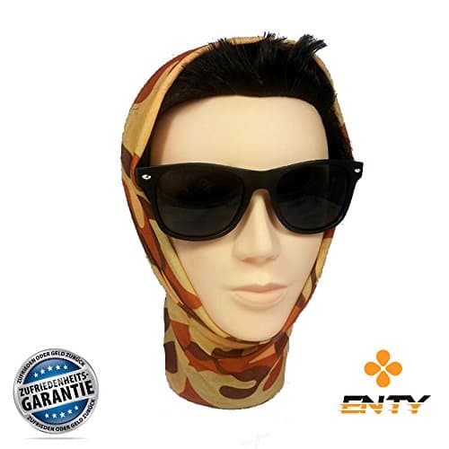 Enty Face Shields | Premium Face Masks from Enty | Bandana Multi Functional Headwear Tube Scarf Bandana Multi Mask, Desert