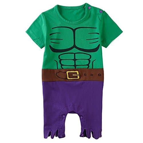 Inspired by MarvelHulk-Inspired Infant Oufit (6-9 Months)