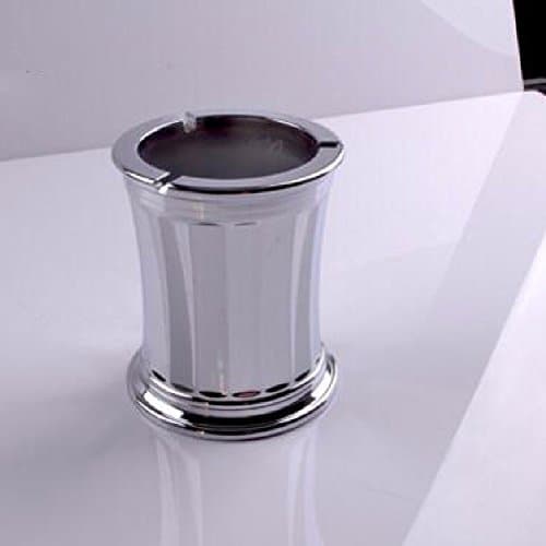 WAWZJ Bars, Internet cafes, KTV creative ashtray, plastic galvanized Silver Round cigarette pot,B