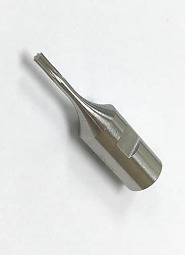 Slater Tools 308-06 Internal Torx-type Rotary Broach, 0.0703" Across Flat, 0.315" Shank Diameter, 1.25" Length, T-06