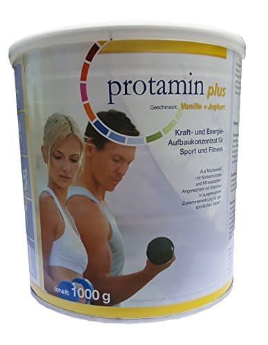 Protamin vanilla yogurt protein drink, made in Germany