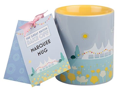 Great British Bake Off "Bake Off Design" Printed Mug, Blue