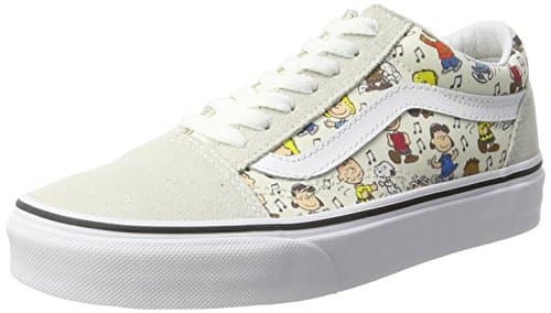 Vans Unisex Adults’ Peanuts Old Skool Trainers, multicolour (Peanuts/Multi/True White), 3 UK 35 EU