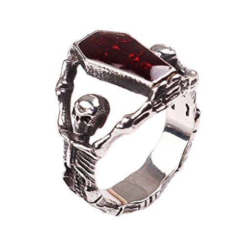 Bloody Coffin Ring UK Size Q