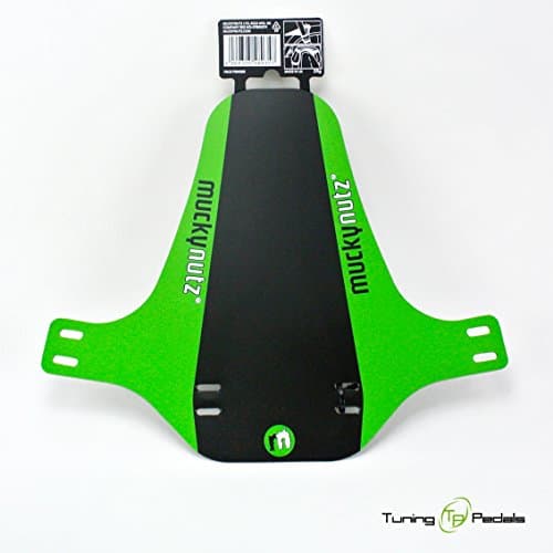 Mucky Nutz, Model 2016, Bender Fender MTB Mudguard, Spritzschutz, Marsh, Mud, Black/green