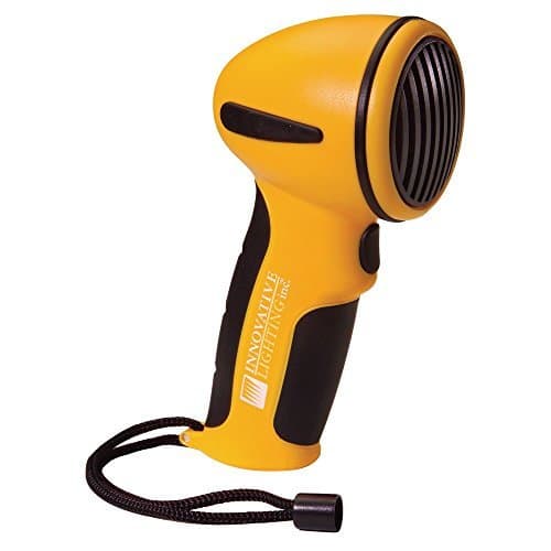 Innovative Lighting Handheld Electronic Horn Yellow by Innovative Lighting