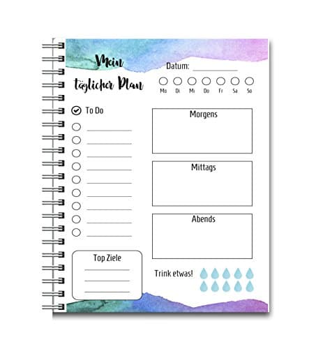 To Do Notepad 50 Sheets Ring Binder Notepad