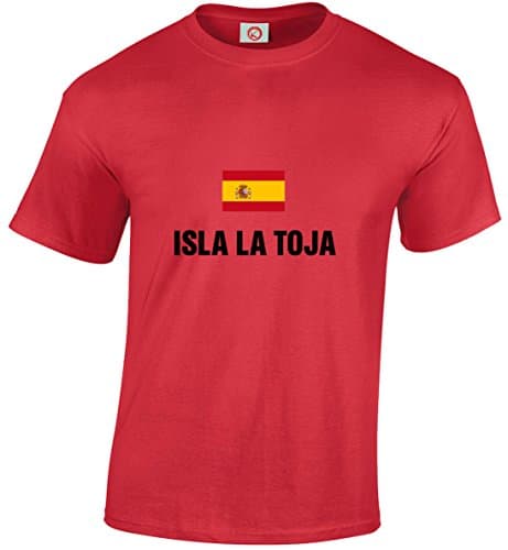 T-shirt Isla la toja Red
