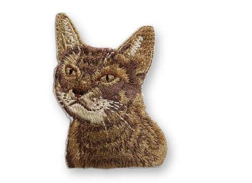 Dog Security Embroidered Iron On/Sew On Patch Cat Short Hair