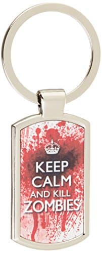 Acen MerchandiseKeep Calm and Kill Zombies - metal keyring