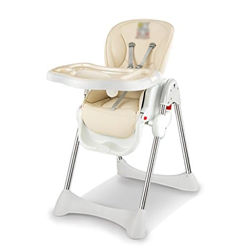 baby high chair Multi-function foldable baby high chair, beige portable can lie baby highchairchicco (size: 57 * 76 * 110cm) baby highchair chicco
