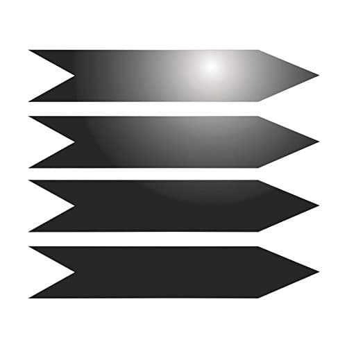 4x Hurtle Reflective Reflective Tape for Marking 28x5 cm – brown