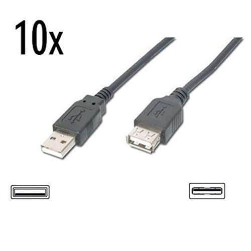 NILOX MULTIPACK 10X PROLUNGA USB 2.0 1.8MT NERA (1000030689)