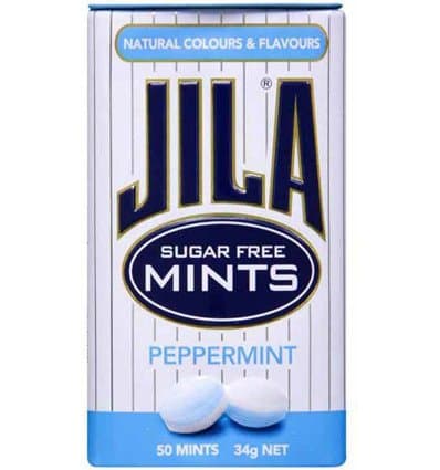 Jila Tins Peppermint 34g x 12