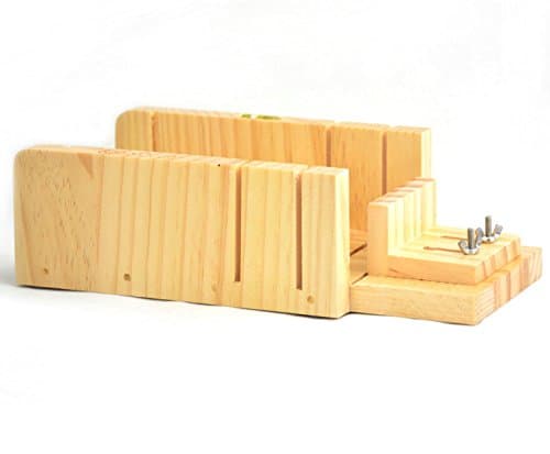 Soap making mold, Adjustable DIY Handmade Soap Cutter made of Pinetree wood- POPURO (TM)