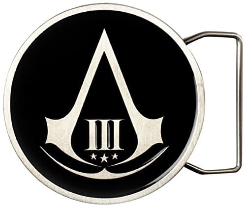Assassin's Creed III - Black Round Buckle