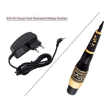 Professional Eyebrows Tattoo Machines Permanent Makeup Machine Eyebrows Cosmetic Pen Black and Gold DSH-0066