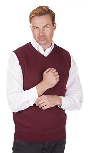 Mens Pierre Roche Sleeveless Jumper