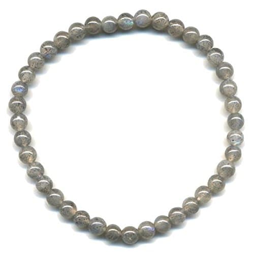 Labradorite Bracelet 4 mm Balls