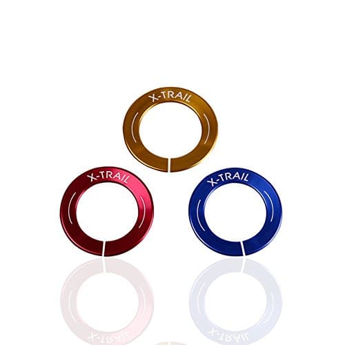 Szjsl Automobile ignition ring,Auto Start Engine Ignition Key &amp; Button Bling, Unique Luxury Gift For Her, By Bling Car Decor Unique Gift For Her, Bling Car Decor