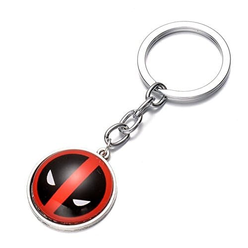 Flamingu 'Deadpool Style Key Ring Key Chain Mask – Super Design