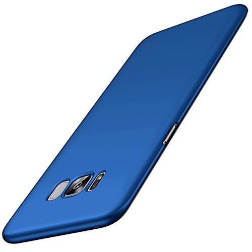 Mobiusphy Samsung Galaxy S8 case mobile phone shell anti fall hard protection sleeve [Ultra Slim][Full Protection][Sand Scrub Non-slip],blue